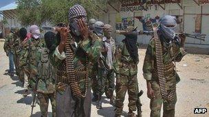 Al-Shabab fighters