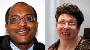 Eric Martin and Josie Lombardo