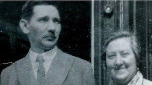 Joseph Hyman and his wife Esther