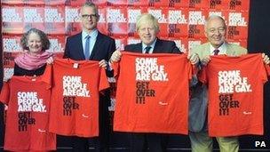 From left: Jenny Jones, Brian Paddick, Boris Johnson and Ken Livingstone