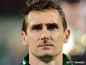 German international Miroslav Klose