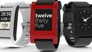 Pebble watches