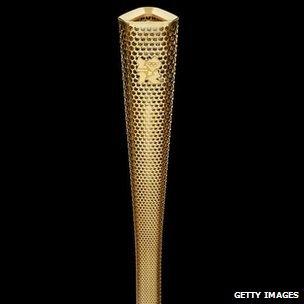 Prototype of the London 2012 Olympic Torch