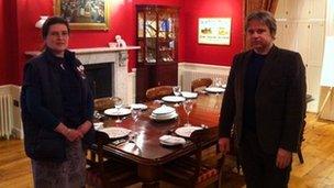 Abbot's Hall dining room, Museum of East Anglian Life