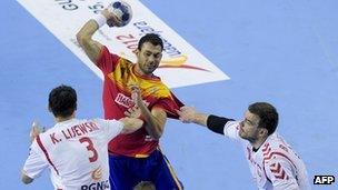 Handball is one of the live Olympic sports that TV viewers will be able to enjoy