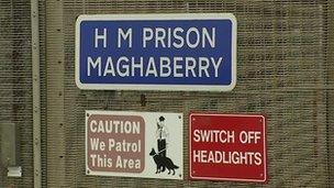 Maghabeery prison signs