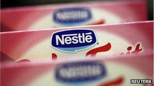 Nestle baby food