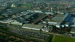 Jaguar Land Rover plant