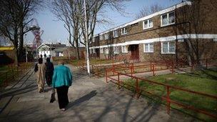 Carpenters Housing Estate near Stratford