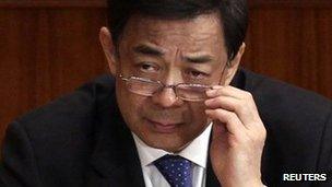 Bo Xilai, file image from 3 March 2013