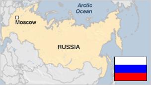 Map of Russia