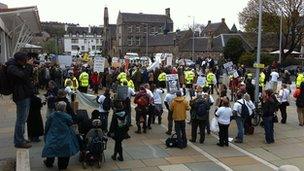 protesters