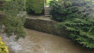 River Char on Wednesday 25 April