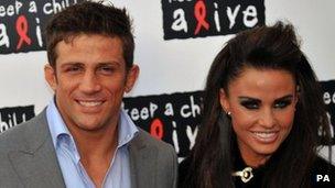 Alex Reid and Katie Price