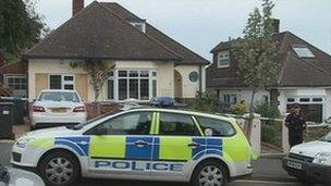 The bungalow in Bournemouth where the body was found