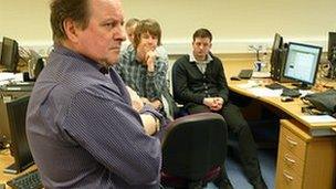 James Naughtie in Trinity University College Leeds