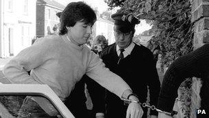 Jeremy Bamber shortly after his arrest