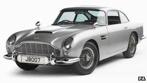 James Bond's Aston Martin DB5