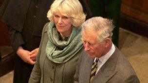 Duchess of Cornwall and Prince of Wales