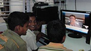 Children at Khelgar in Pune