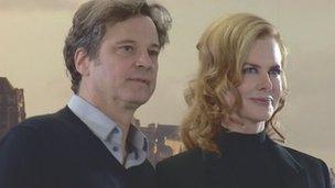 Colin Firth and Nicole Kidman