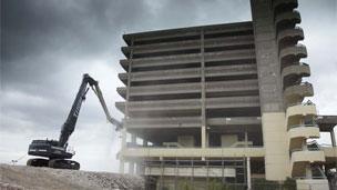 Trinity Square car park in Gateshead