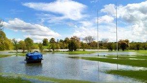 Flooding at Olney