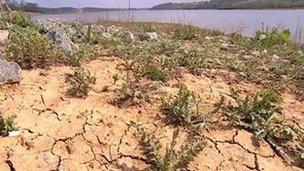 Drought conditions hit Rutland Water