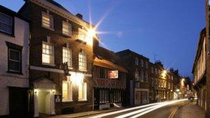 The Jessop Townhouse B&B in Tewkesbury