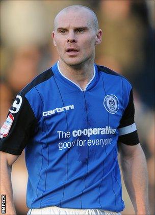 Rochdale captain Gary Jones