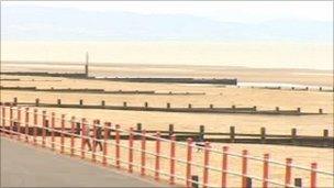 Rhyl seafront