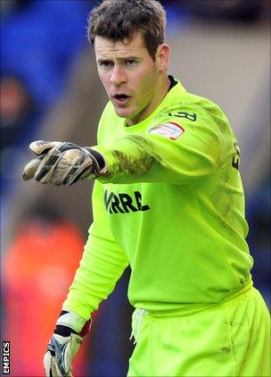 Tranmere Rovers goalkeeper Owain Fon Williams