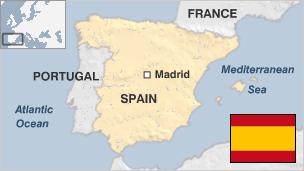 Map of Spain