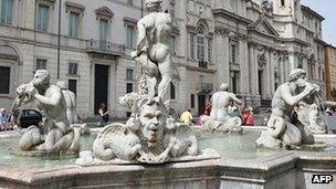 Fontana del Moro, Rome