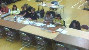 First ballot boxes arrive at Colchester count