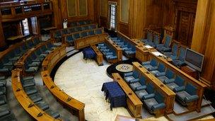 Nottingham council chamber