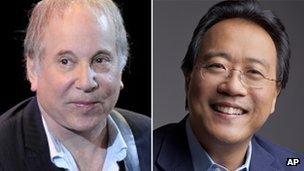 Paul Simon and Yo-Yo Ma