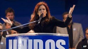 President Cristina Fernandez de Kirchner