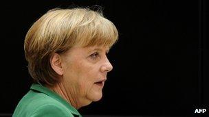 German Chancellor Angela Merkel