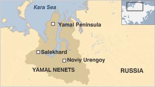 Yamal peninsula