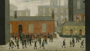 LS Lowry - Painting of Modern Life