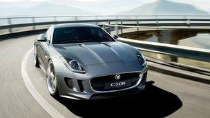 Jaguar car