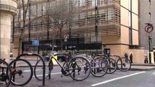 Bikes outside UCL