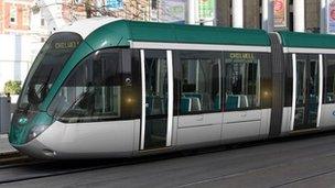 New tram design