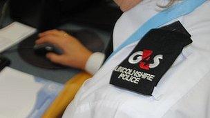 G4S and police epaulette