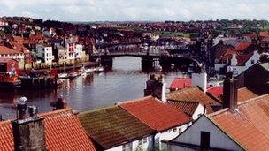 Whitby skyline