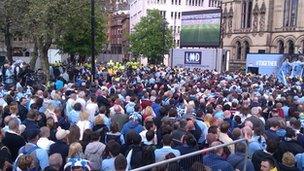 Manchester City fans