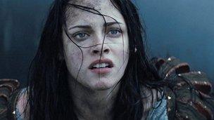 Kristin Stewart in Snow White and the Huntsman
