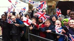 Schoolchildren in Bromley