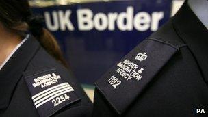 UK Border Agency Staff